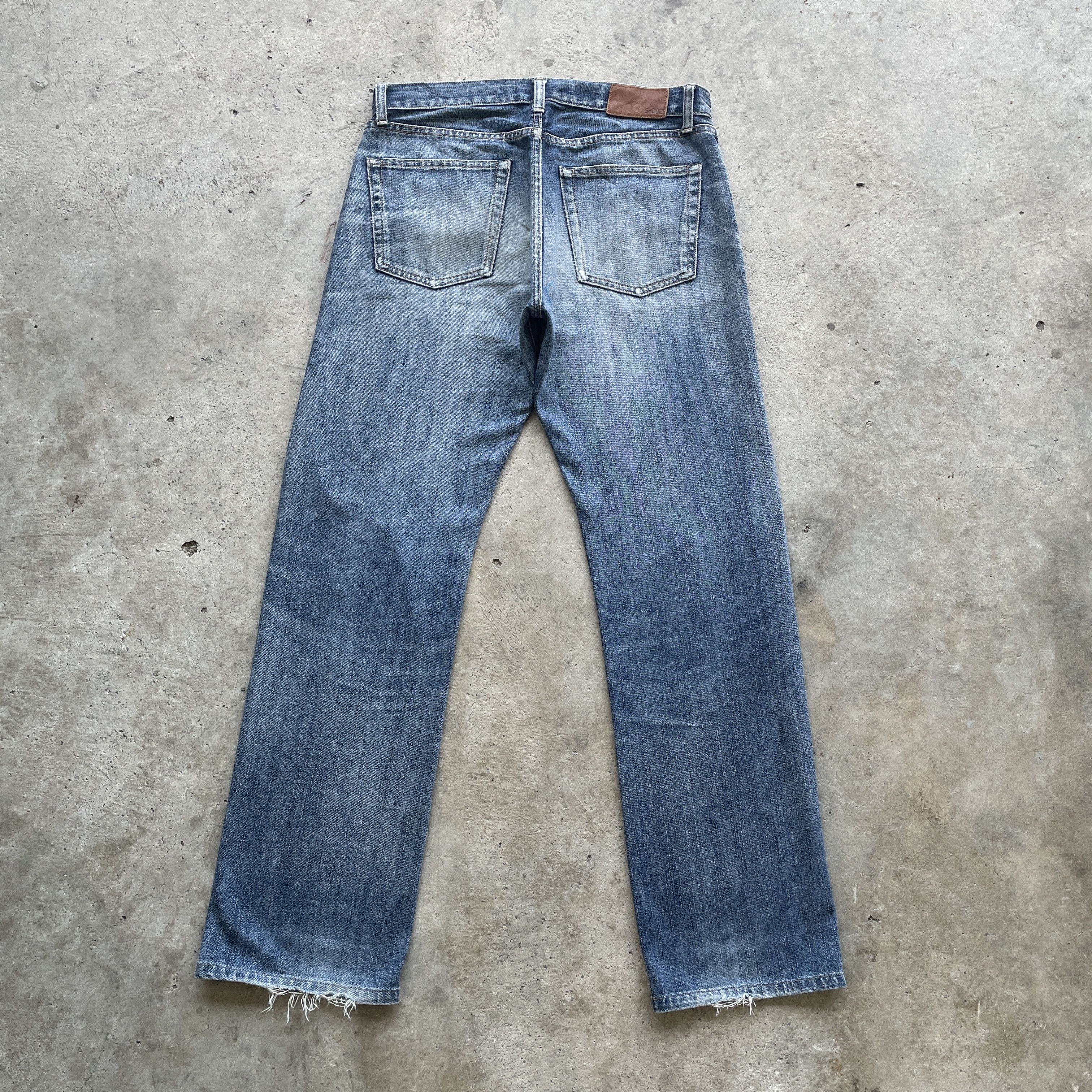 Japanese Brand VINTAGE JAPANESE JEANS FADED DISTRESSED PANTS DENIM W32 Size US 32 / EU 48 - 11 Thumbnail