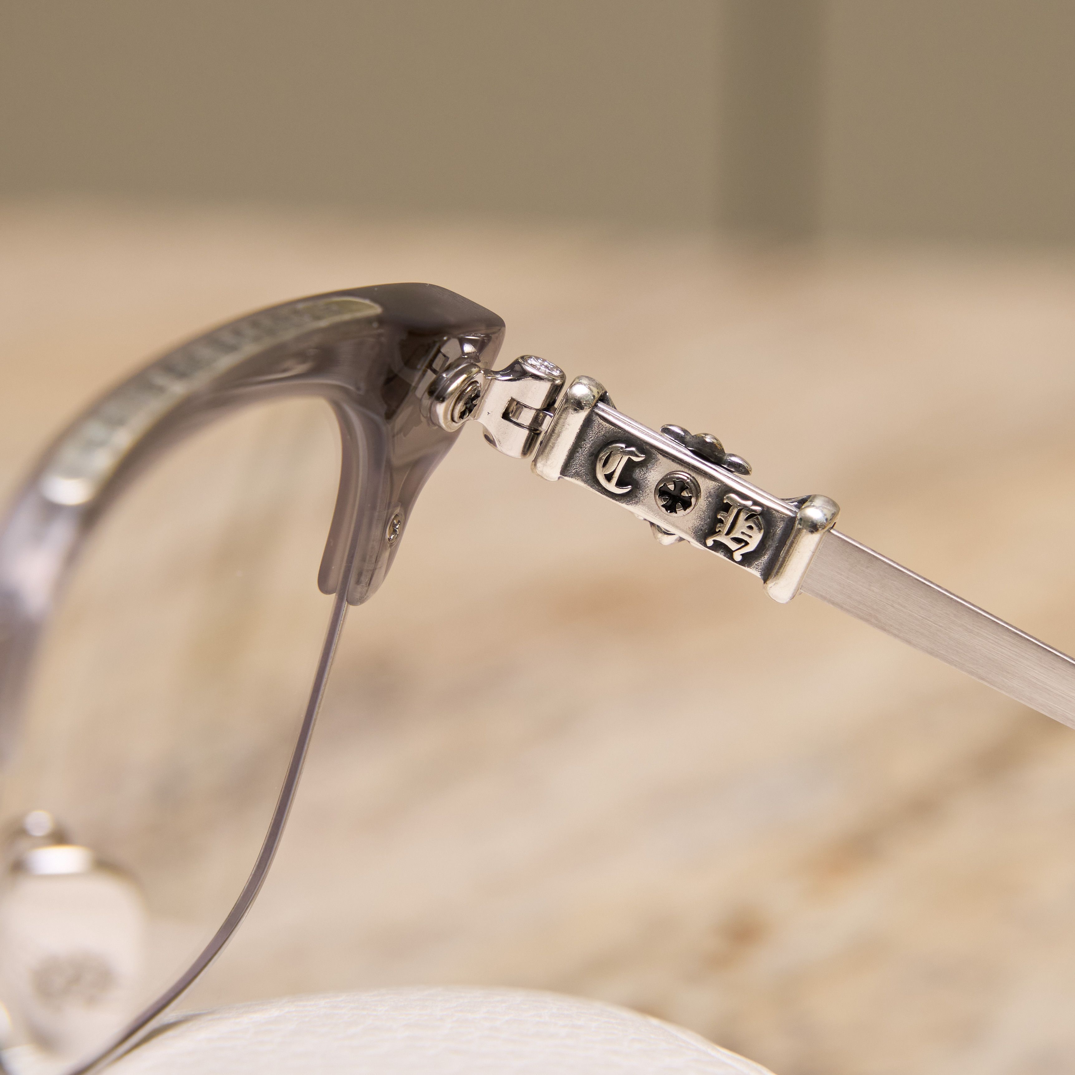 Chrome Hearts CHROME HEARTS BONENNOISSEUR II Matte Graphite/Brushed Silver Size ONE SIZE - 5 Thumbnail