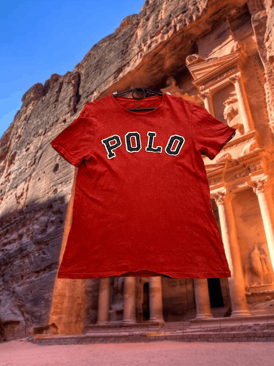 Polo Ralph Lauren Vintage big logo Polo Ralph Lauren T-Shirt Y2K custom fit Size US M / EU 48-50 / 2 - 1 Thumbnail