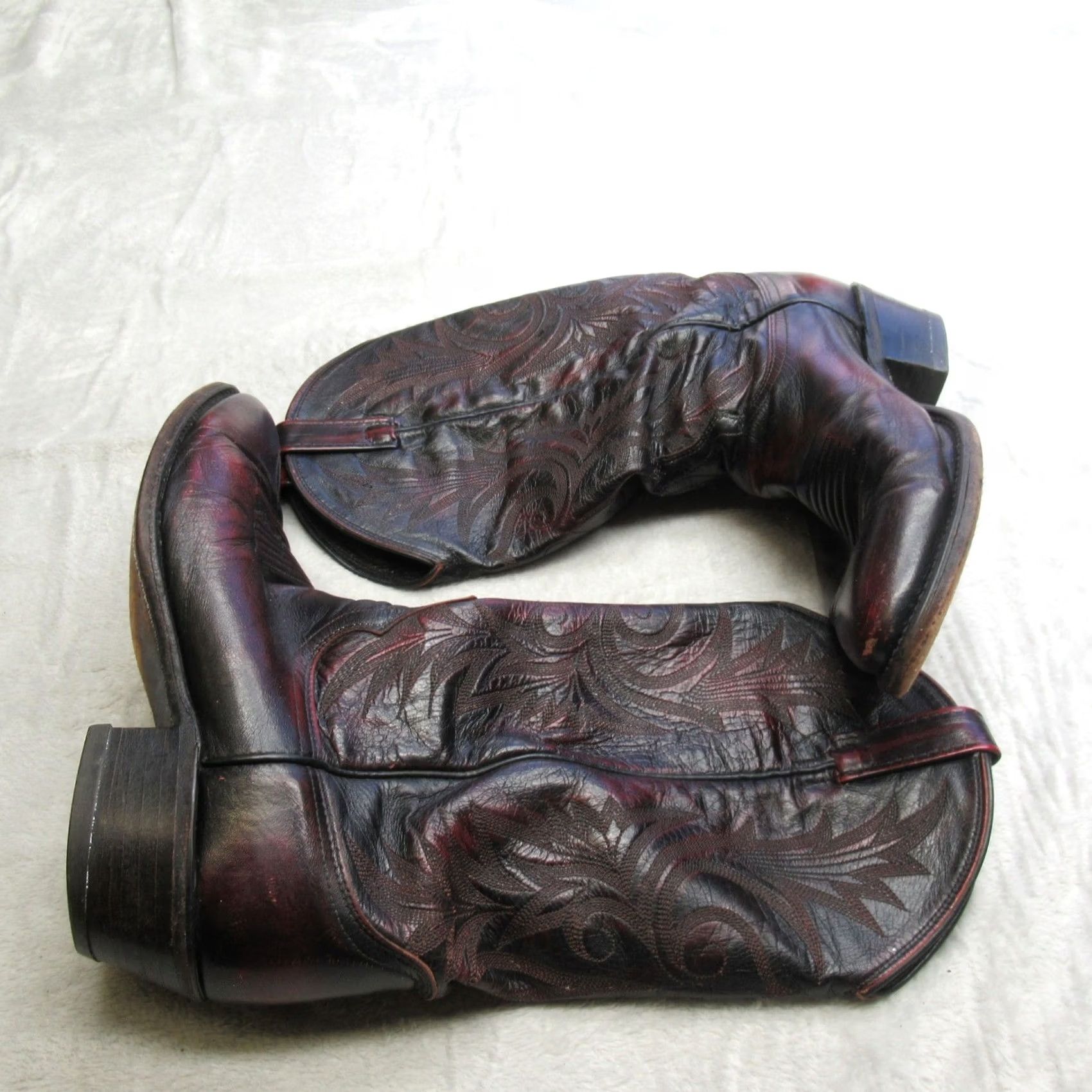 Dan Post Burgundy Leather Western Boots HEARTLAND LEATHER BOOT by DAN POST – Dan Post Boots main image 3