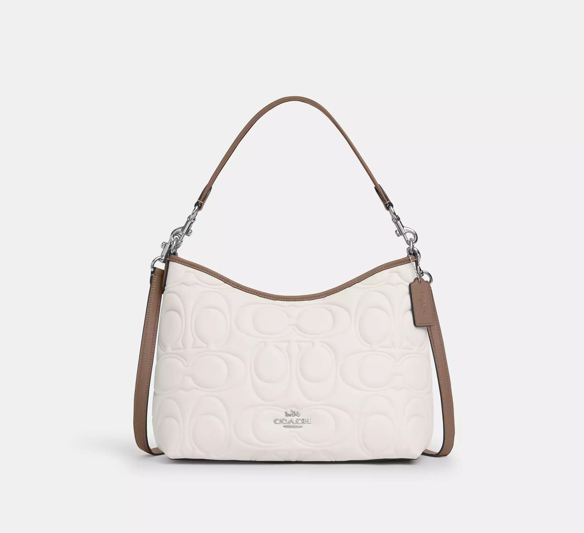 Coach Laurel Shoulder Bag In Blocked Signature Leather CZ184 Size ONE SIZE - 6 Thumbnail