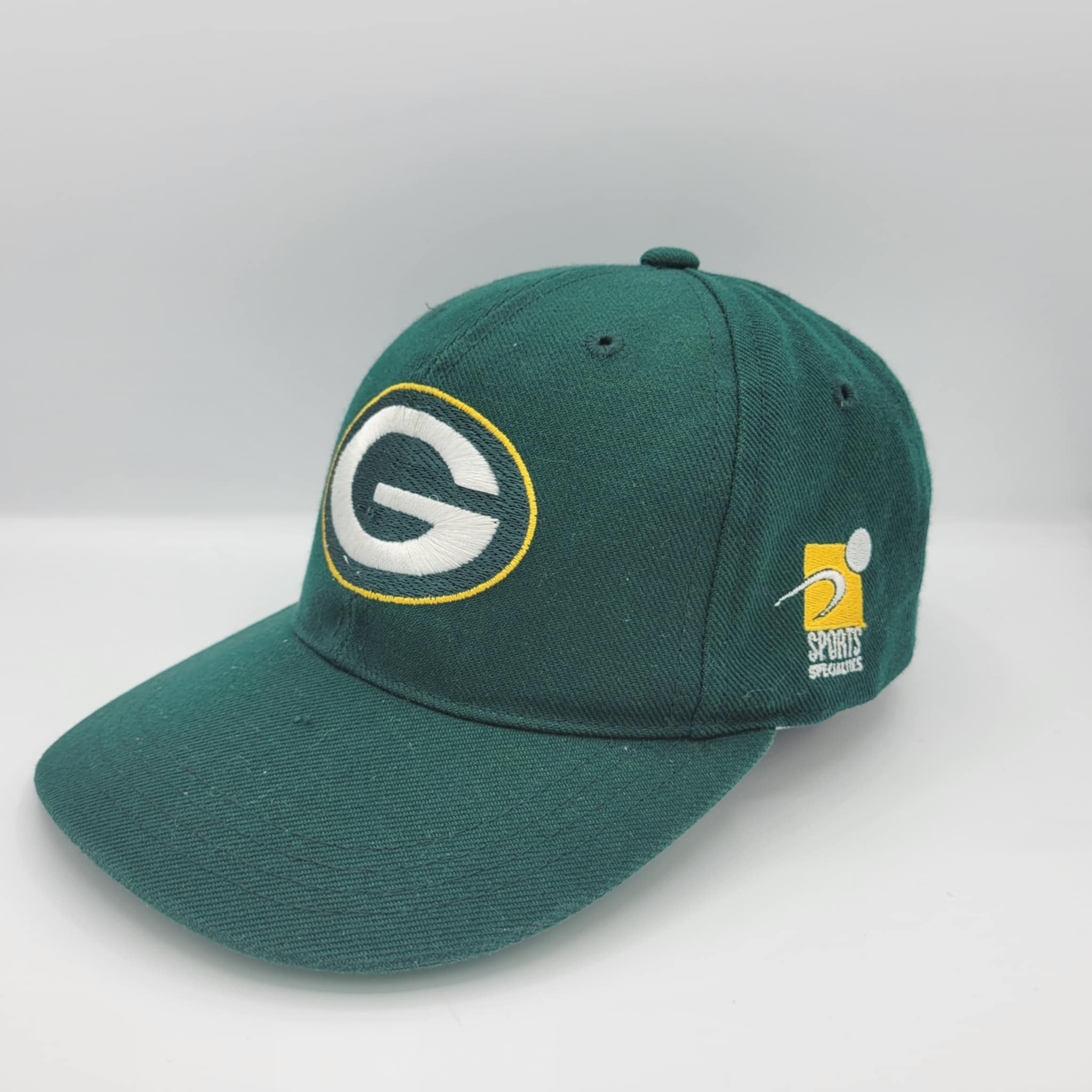 NFL × Sports Specialties × Vintage Green Bay Packers Vintage 90s Sports Specialties YOUTH Hat Size ONE SIZE - 4 Thumbnail