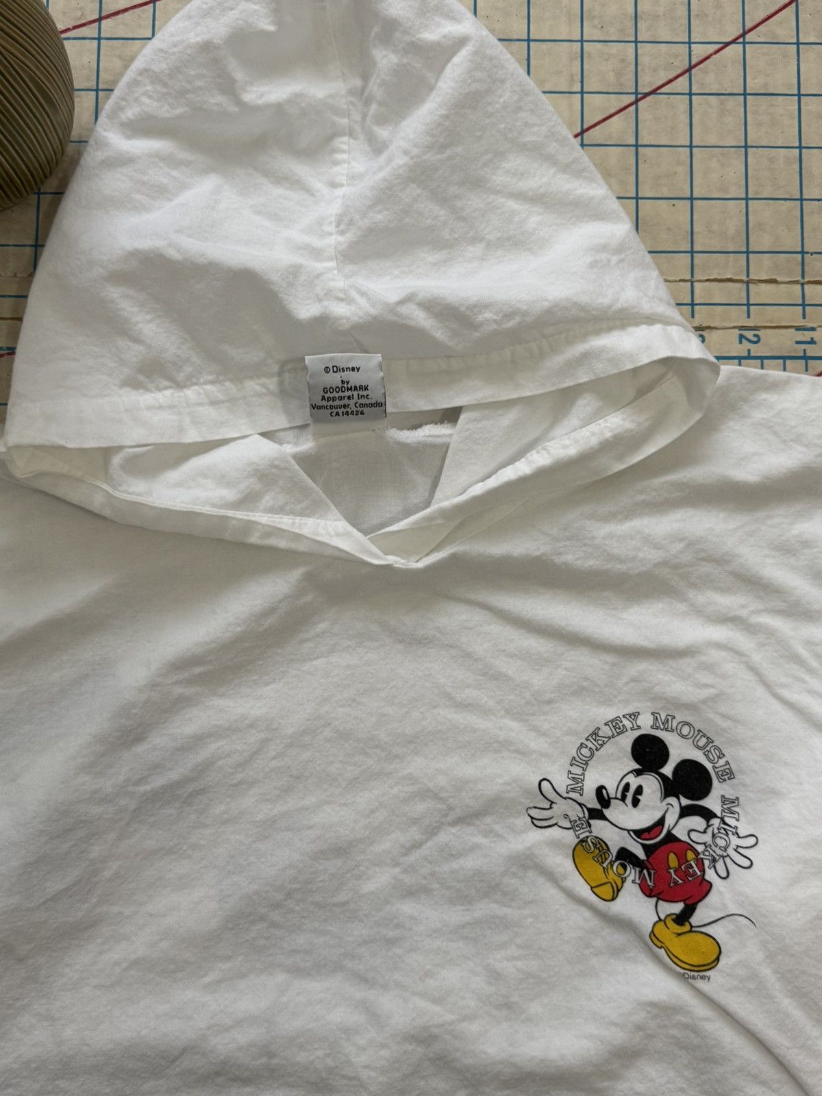 Mickey & Co. × Mickey Mouse × Vintage Vintage Mickey & Co Lightweight Hoodie Mickey Piano Fits M Size US M / EU 48-50 / 2 - 11 Thumbnail