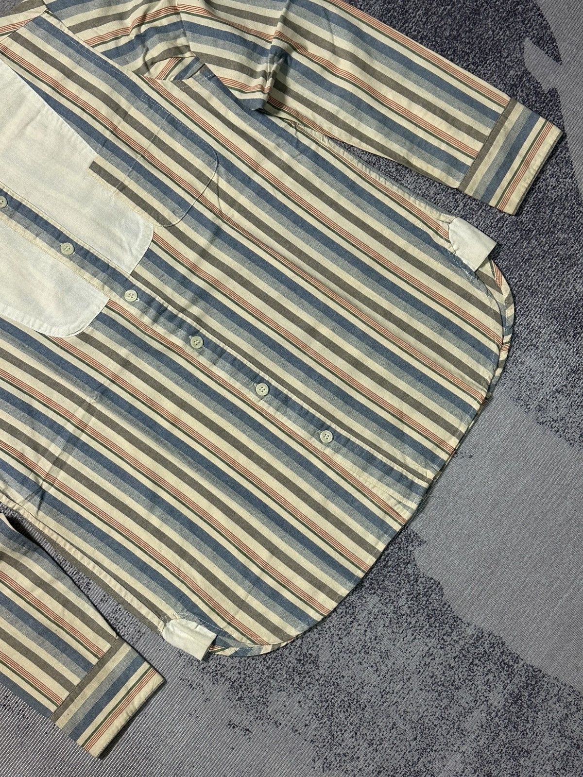 Ne-Net Ne-Net Stripe Longsleeve Shirt Size US M / EU 48-50 / 2 - 2 Thumbnail