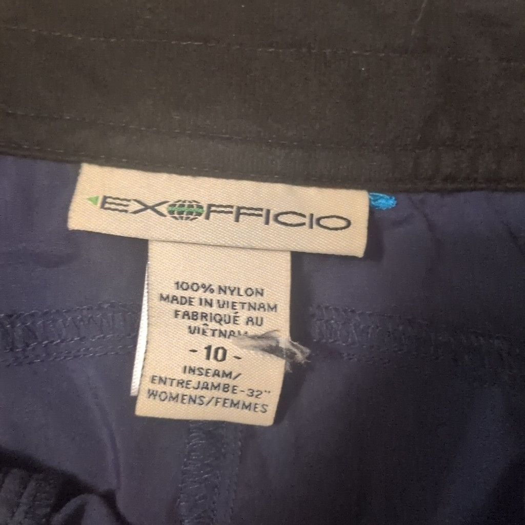 ExOfficio Exoficcio blue convertible hiking pants size 10 Size 32" / US 10 / IT 46 - 6 Thumbnail