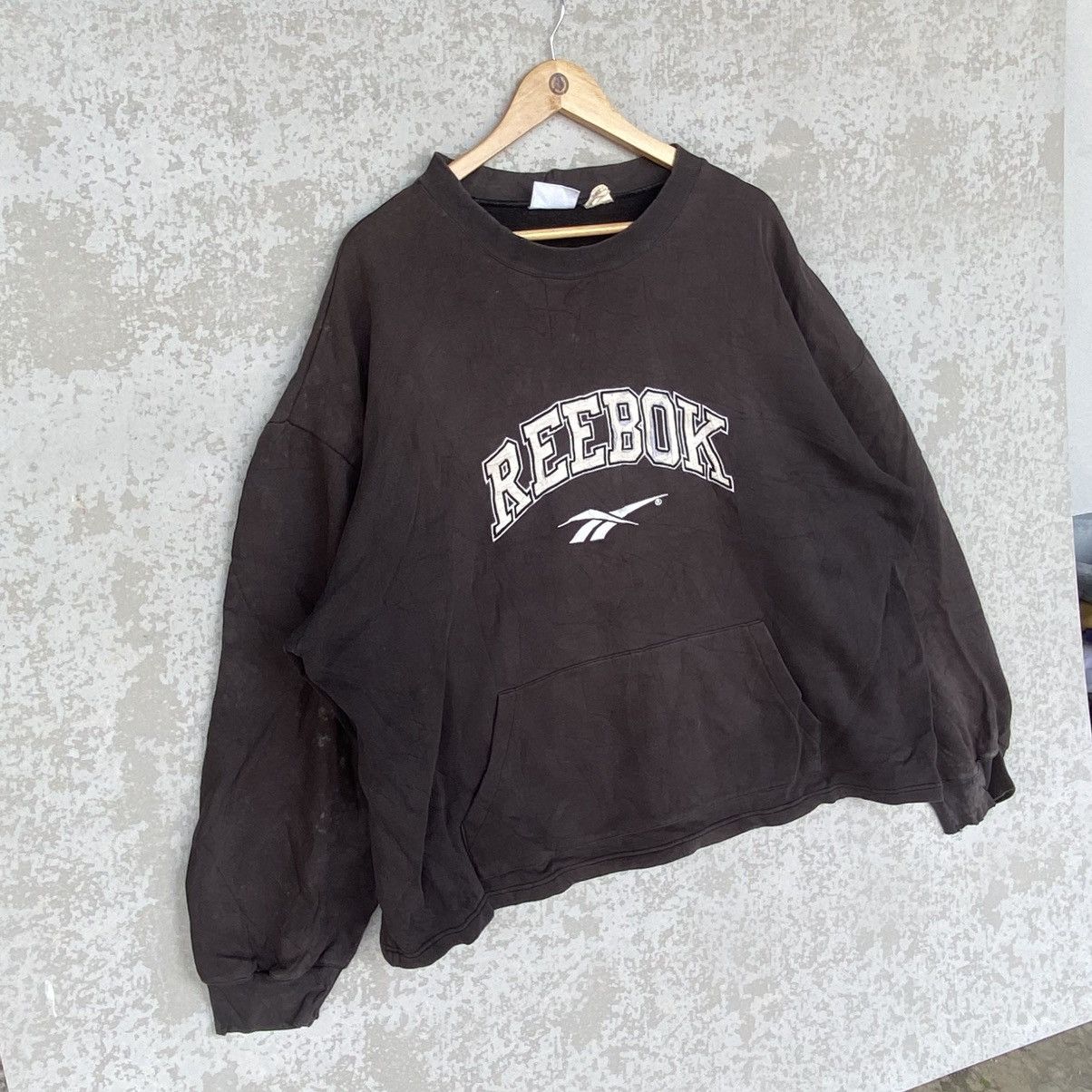 Other Vintage Reebok Big Printed Crewneck Sweatshirt Brown Size XL Size US XL / EU 56 / 4 - 3 Thumbnail