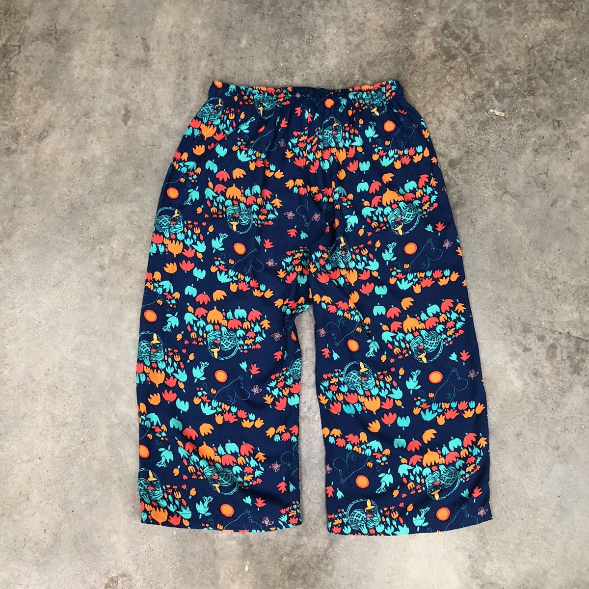 Cartoon Network × Japanese Brand × Uniqlo Uniqlo x Moomin Relaco3/4 Unisex Pants Size US 27 - 2 Thumbnail