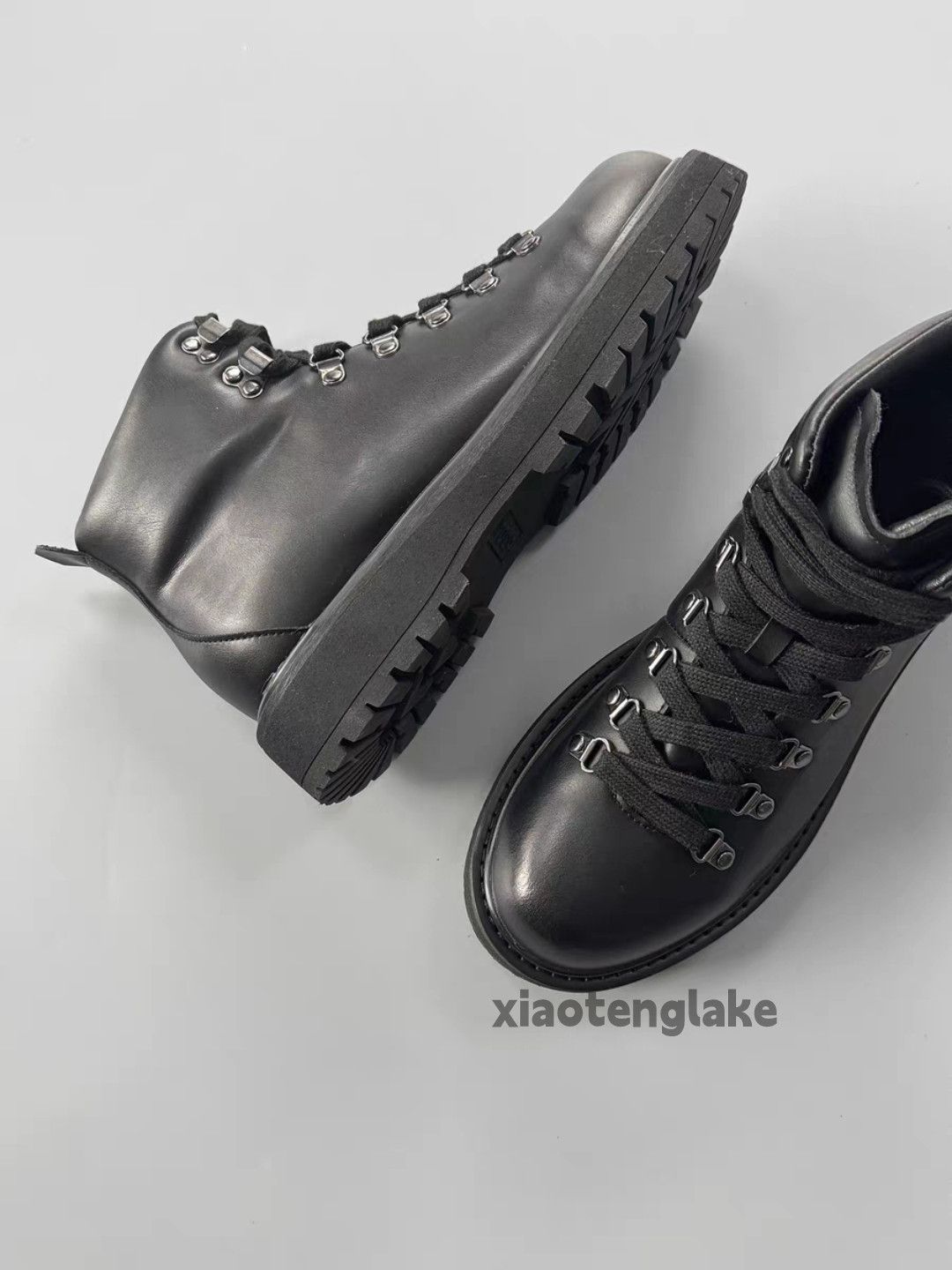 Vintage unisex outdoor utility punk hiking mountain boots shoes Size US 7 / EU 40 - 2 Thumbnail