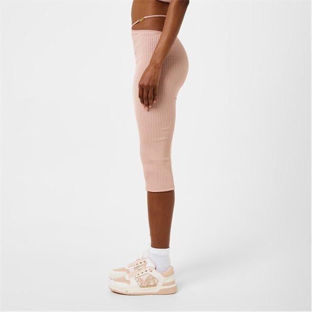 Amiri o1g2r1mq0824 Midi Skirts in Pink Size 29" - 4 Thumbnail