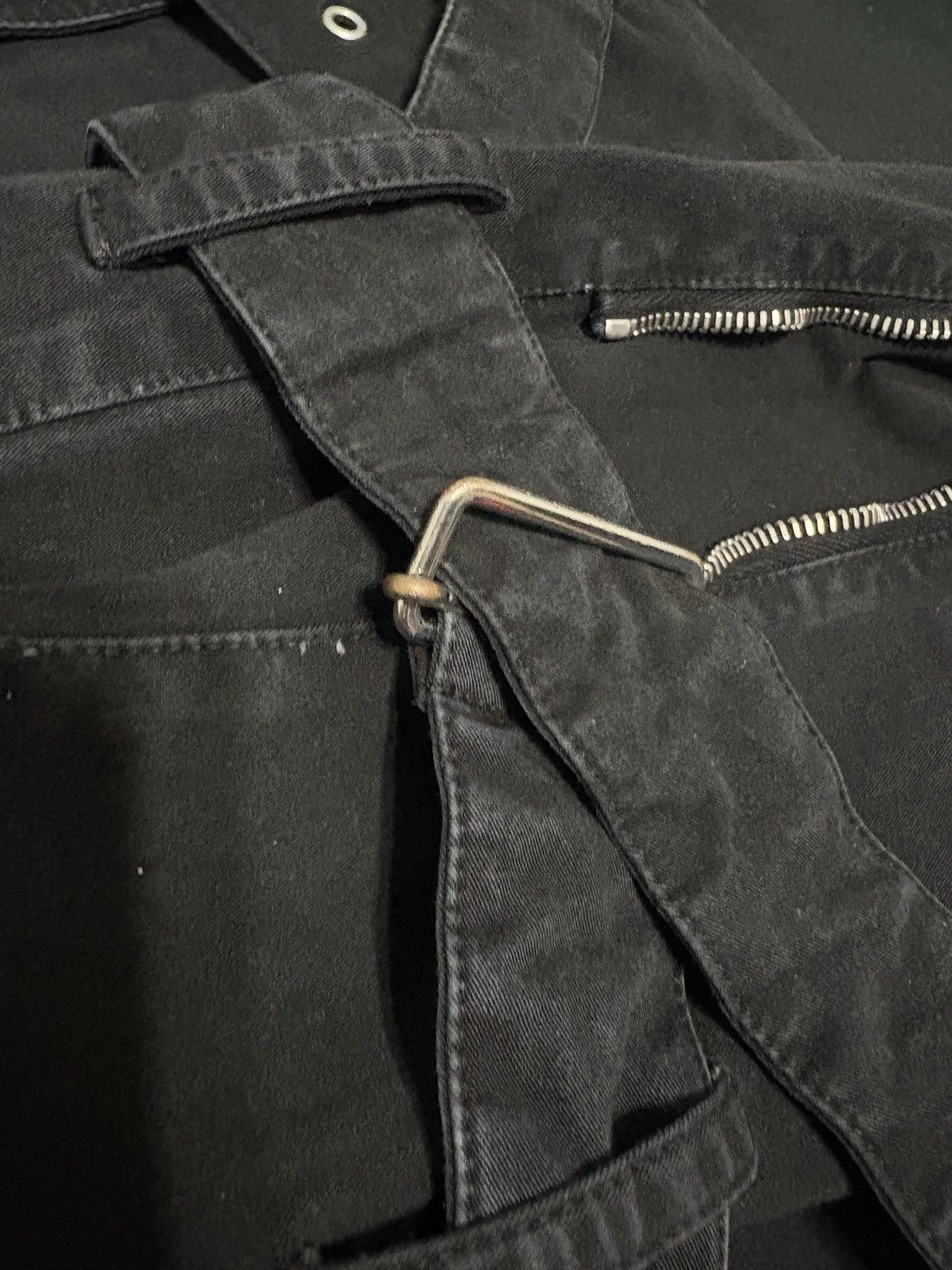 1017 ALYX 9SM 1017 ALYX 9SM Black Punk Jeans Size 25" / US 0 / IT 36 - 7 Thumbnail