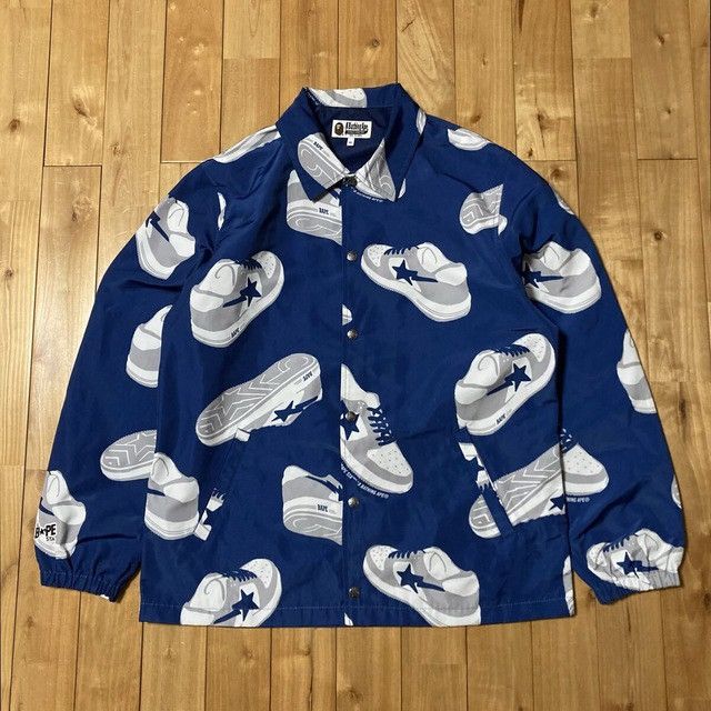 Bape RANDOM BAPE STA Coach Jacket a bathing ape star Size US XL / EU 56 / 4 - 2 Thumbnail