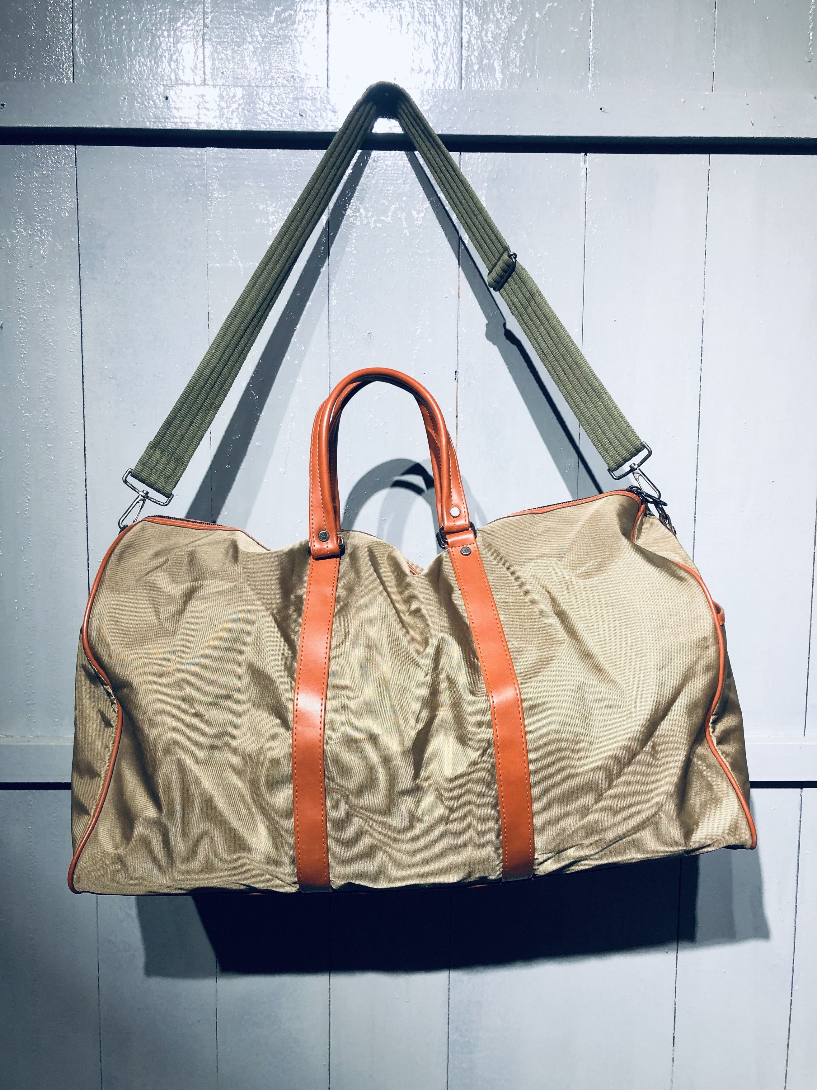 Japanese Brand JAPANESE KHAKI COLOR TRAVEL BAG Size ONE SIZE - 8 Thumbnail