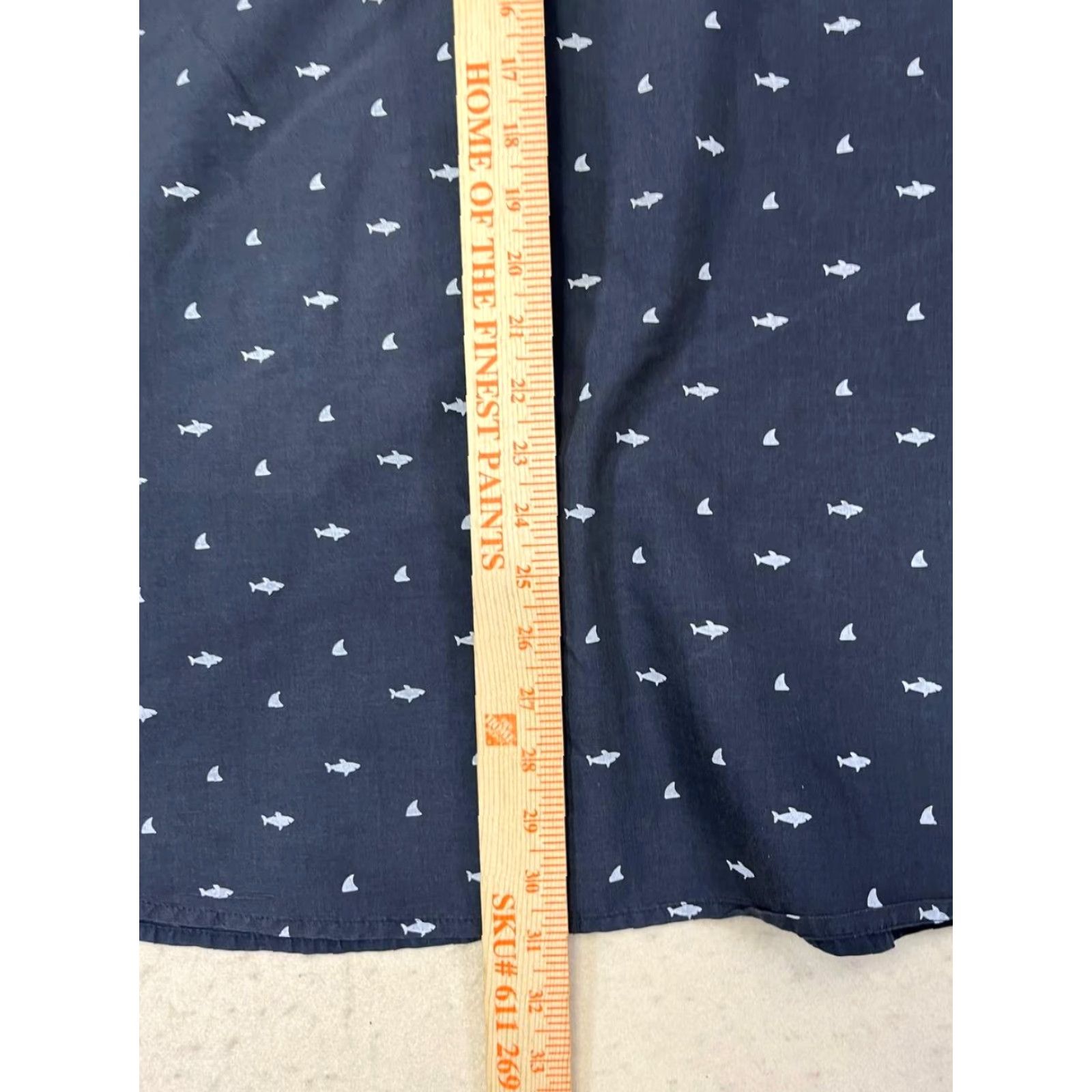 CO Molokai Surf Co Shirt Men 2XL Blue Button-Up Short Sleeve Collared Knit Cotton Polyester Casual All Seasons Lightweight Missing Button See Pic Size US XXL / EU 58 / 5 - 4 Thumbnail
