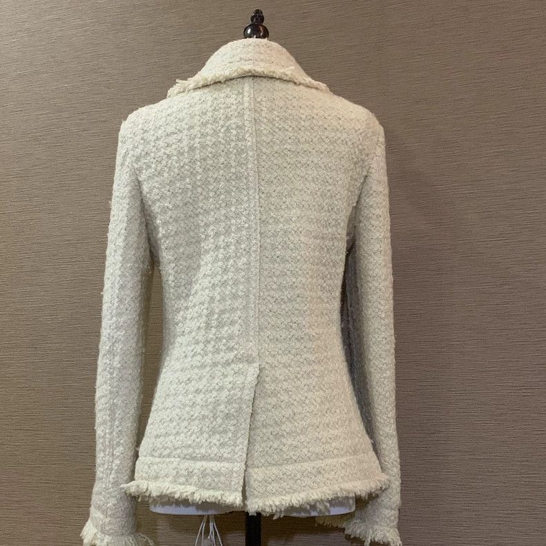 Comme des Garcons Comme Des Garcons Fragrance beige tweed jacket Size M / US 6-8 / IT 42-44 - 5 Thumbnail