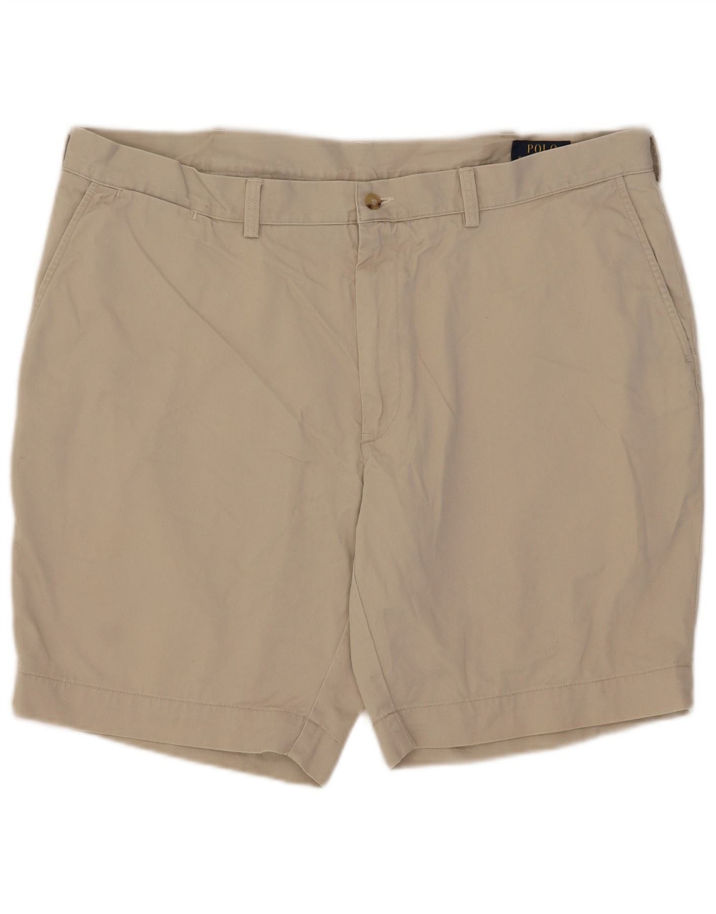 Polo Ralph Lauren Womens Chino Shorts EU 40 Medium W30 Beige Cotton Size 28" / US 6 / IT 42 - 1 Thumbnail