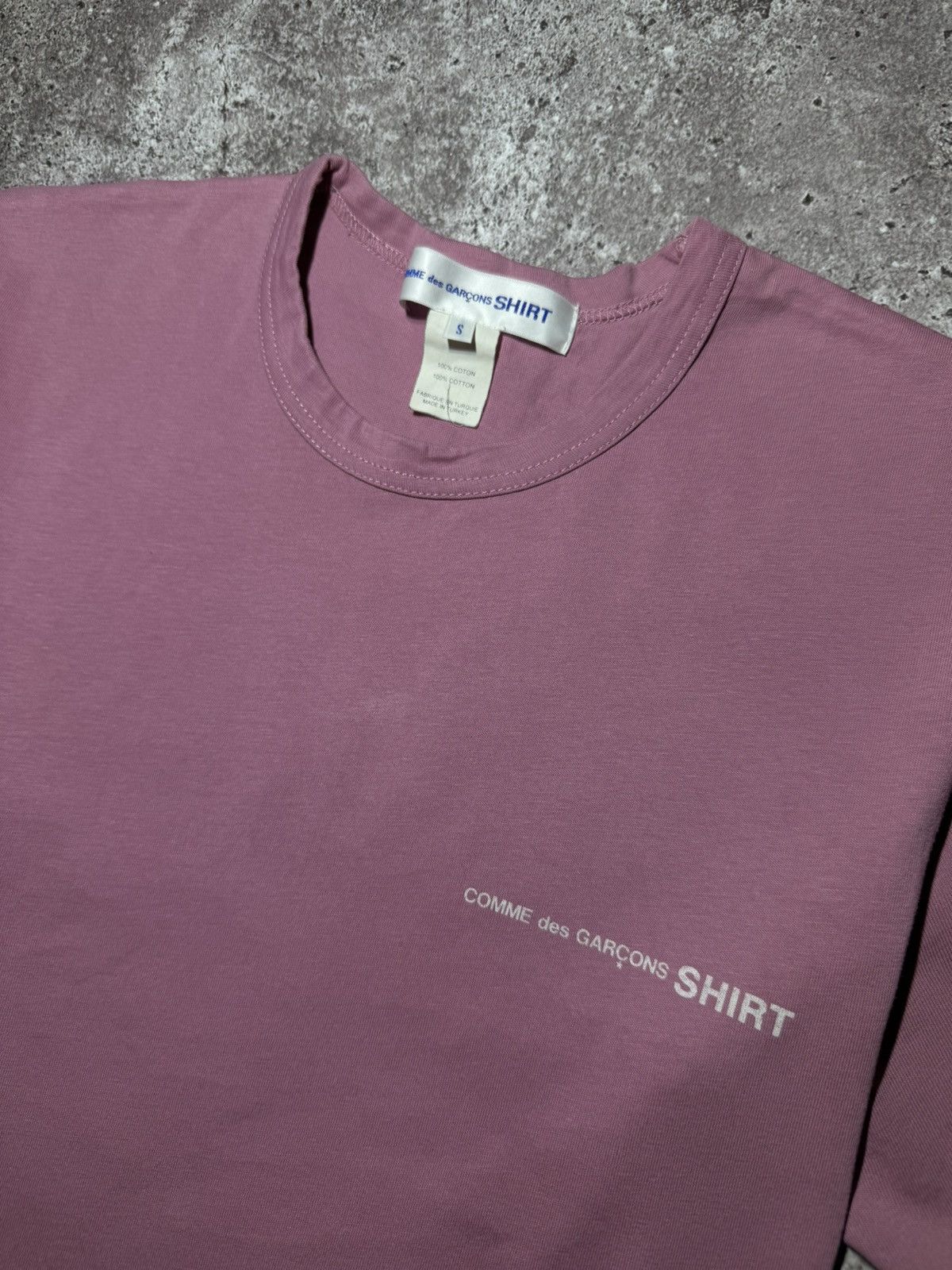 Comme des Garcons Comme des Garçons pink t-shirt Size US S / EU 44-46 / 1 - 3 Thumbnail