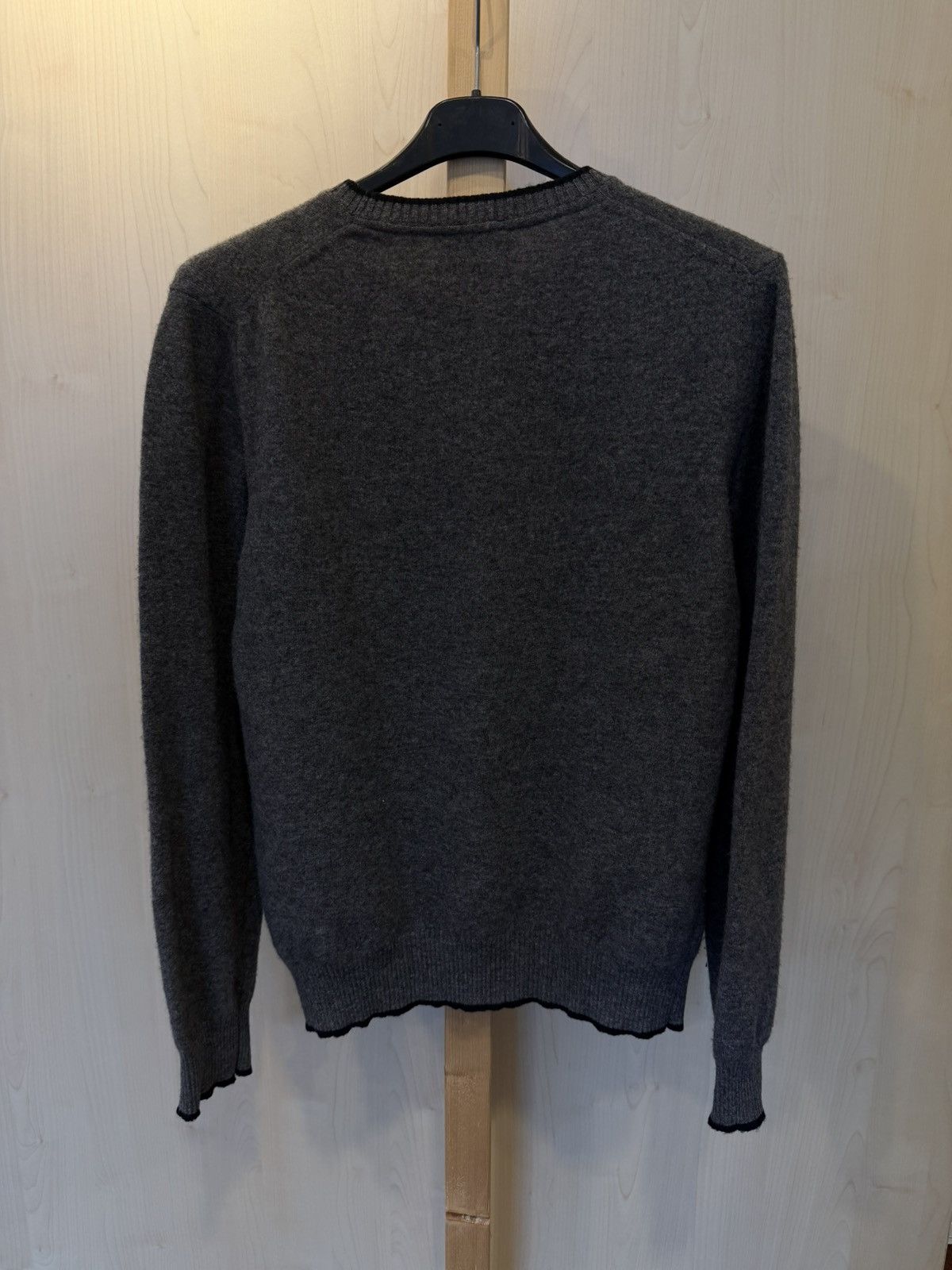 Moncler Moncler Vintage Grey Sweater 90s Rare Size US XS / EU 42 / 0 - 8 Thumbnail