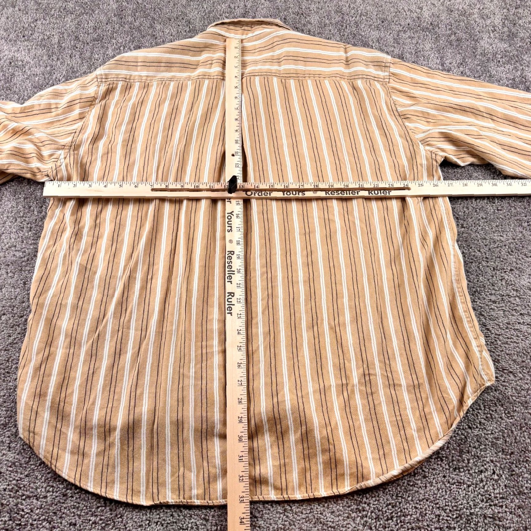 Vintage VINTAGE DC Cowboy Equipment Shirt Men’s 2XL Beige Long Tail Western Made USA Size US XXL / EU 58 / 5 - 5 Thumbnail