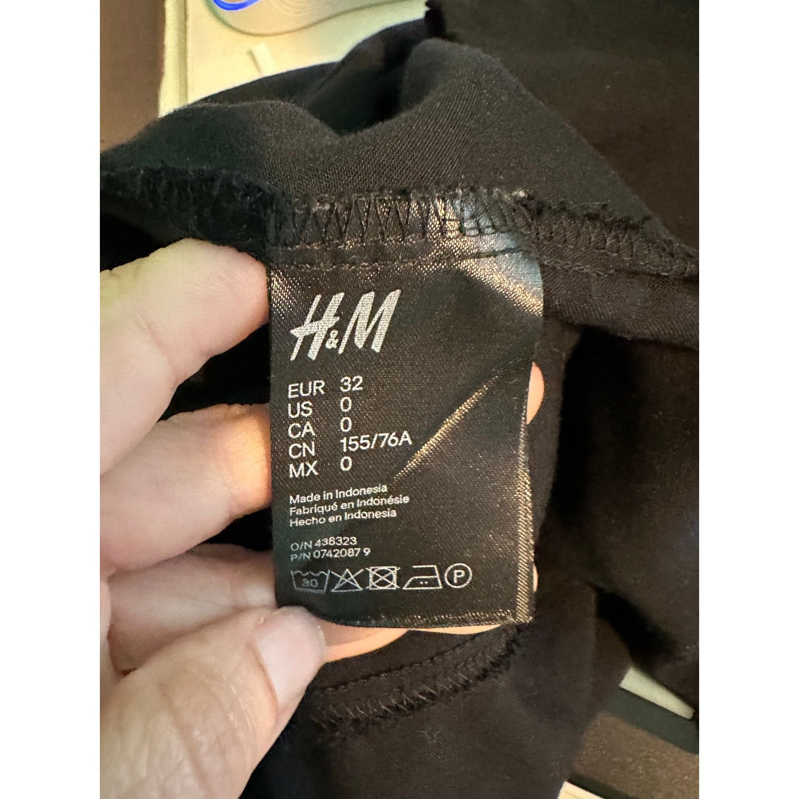 H&M H&M black ruffle summer mini dress size 0 Size XS / US 0-2 / IT 36-38 - 4 Thumbnail