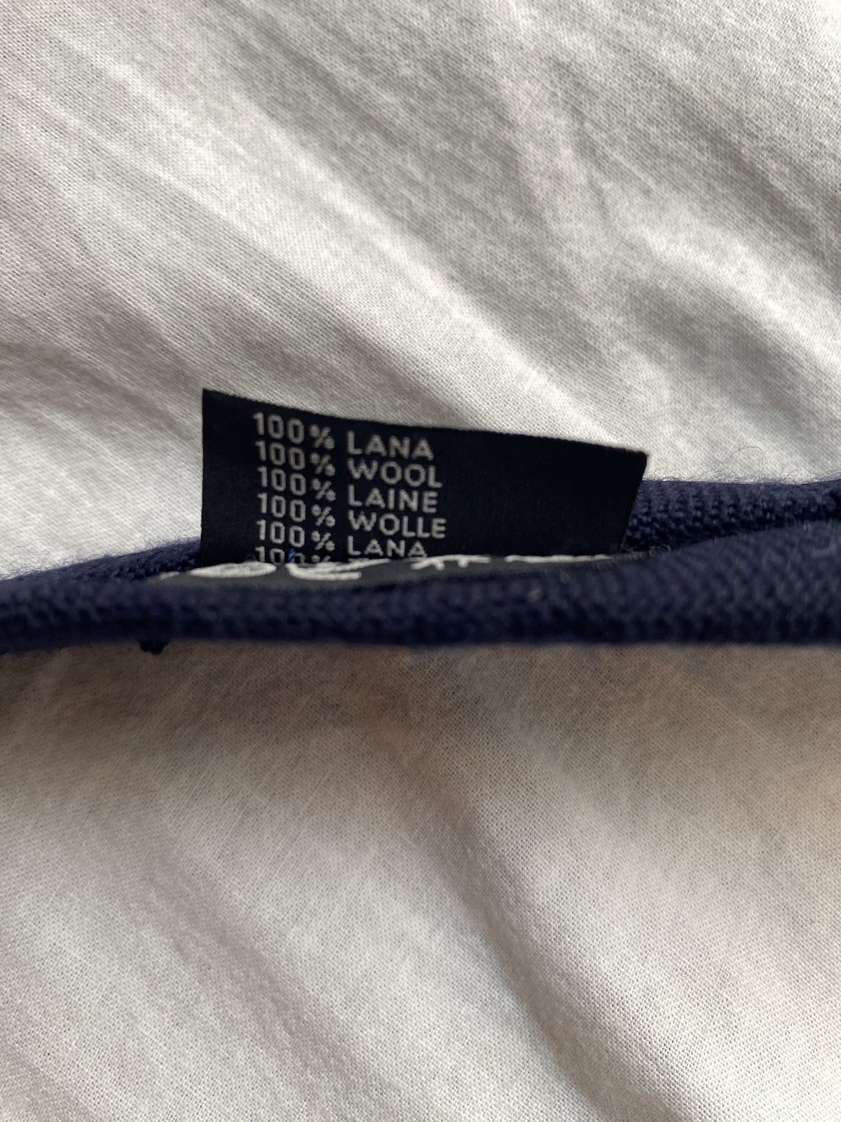 Prada Prada Navy Knit Tie Size ONE SIZE - 7 Thumbnail