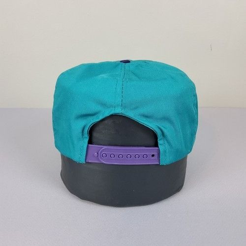 Other Vintage Bud King of Beers Teal Purple Snapback Hat Size ONE SIZE - 5 Thumbnail