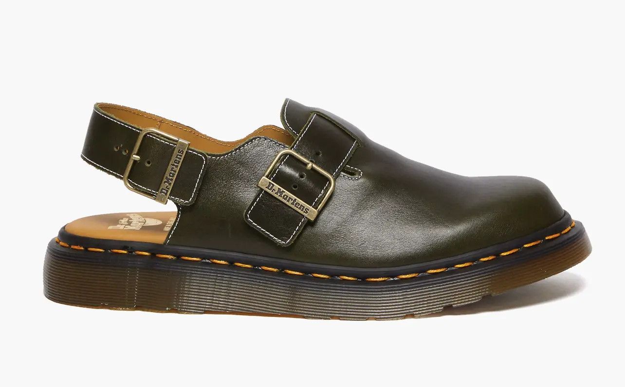 Dr. Martens Handcrafted/Made in England Dr. Martens Jorge Leather Mules Size US 13 / EU 46 - 4 Thumbnail