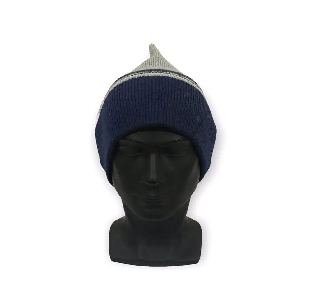 Japanese Brand × Vintage Japanese Brand Stripe Design Beanie Hat Size ONE SIZE - 2 Thumbnail