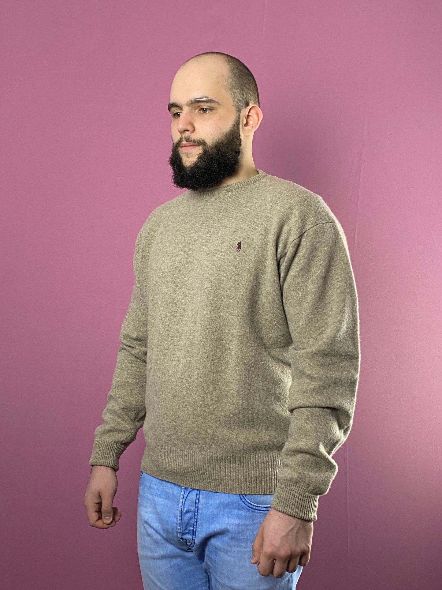 Polo Ralph Lauren × Vintage 90s Polo by Ralph Lauren Vintage Men's Sweater - L Size US L / EU 52-54 / 3 - 1 Thumbnail