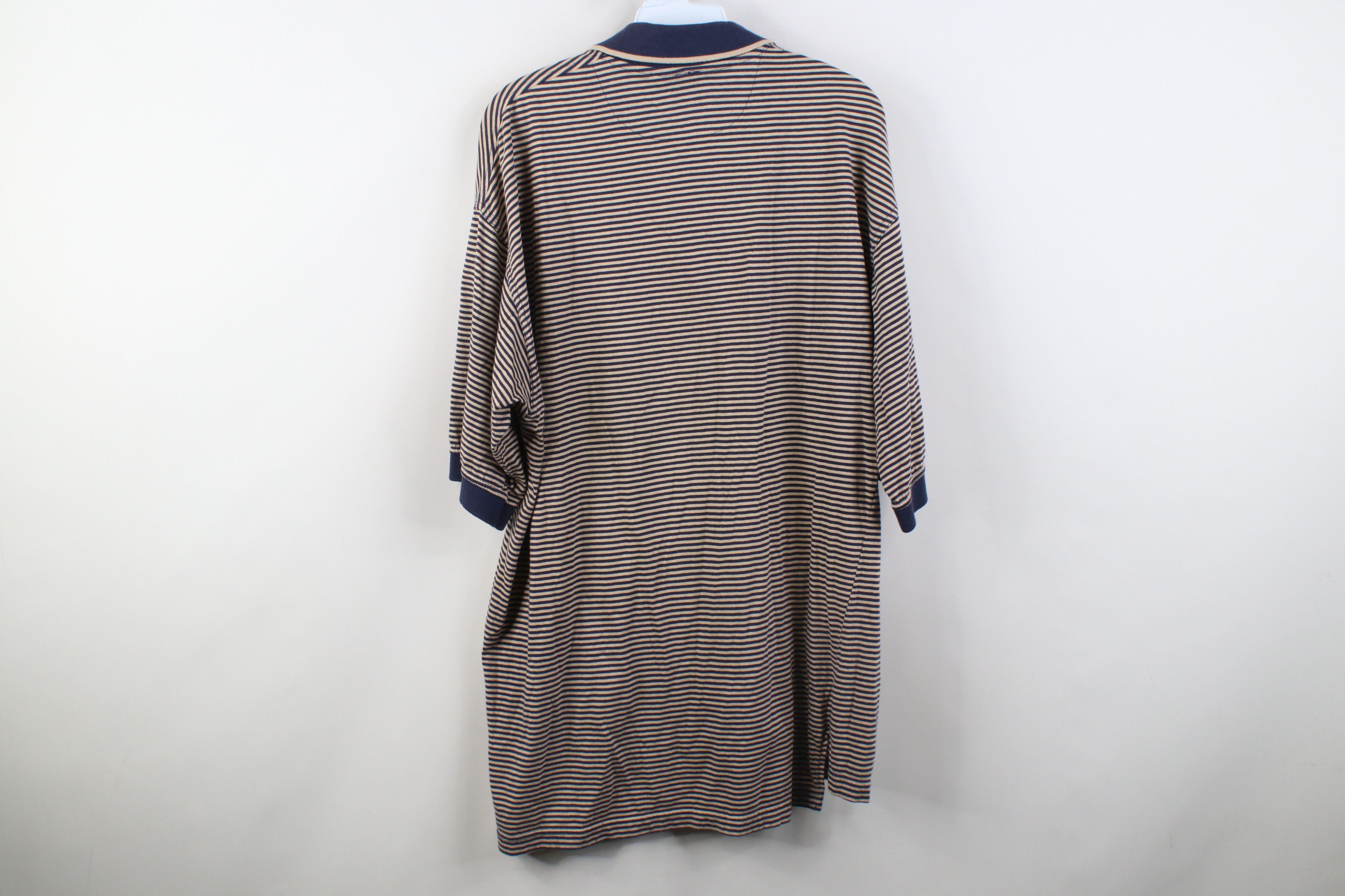 Vintage Vintage 90s Streetwear Knit Collared Golf Polo Shirt USA Size US L / EU 52-54 / 3 - 9 Thumbnail
