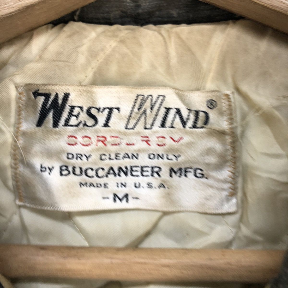 Vintage VTG 80s Bomber Buccaneer Mfg Wrestling Jacket Made In Usa Size US M / EU 48-50 / 2 - 9 Thumbnail