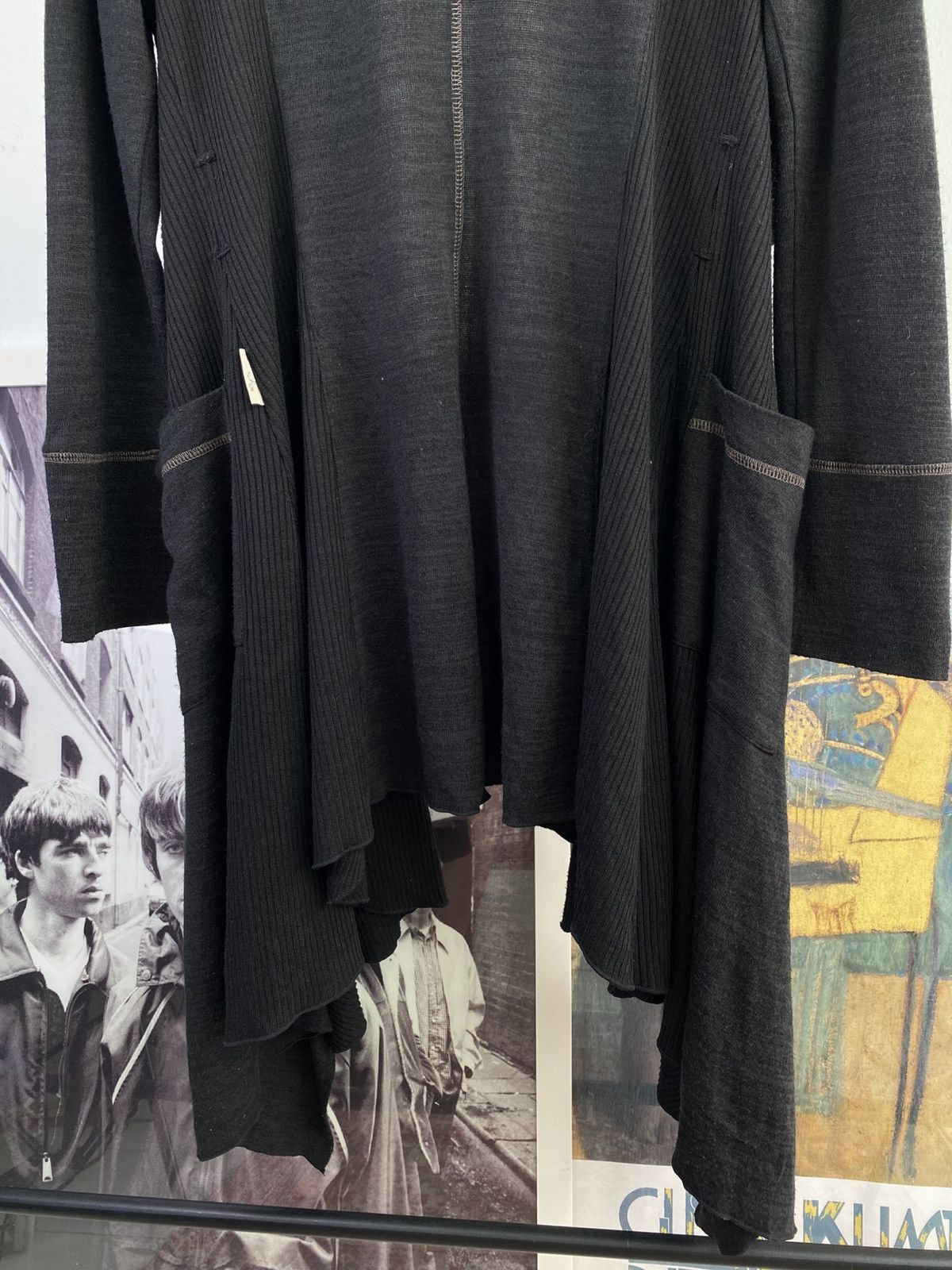 Japanese Brand Odds on Japan by Kozen Kavalier Asymmetrical Draped Cardigan Size US S / EU 44-46 / 1 - 5 Thumbnail