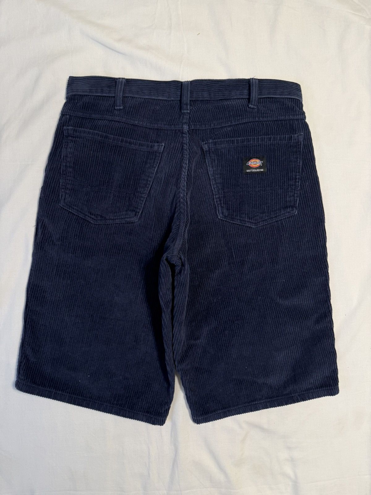 Dickies Dickies Skateboarding Jake Hayes Blue Corduroy Shorts Size US 32 / EU 48 - 1 Thumbnail