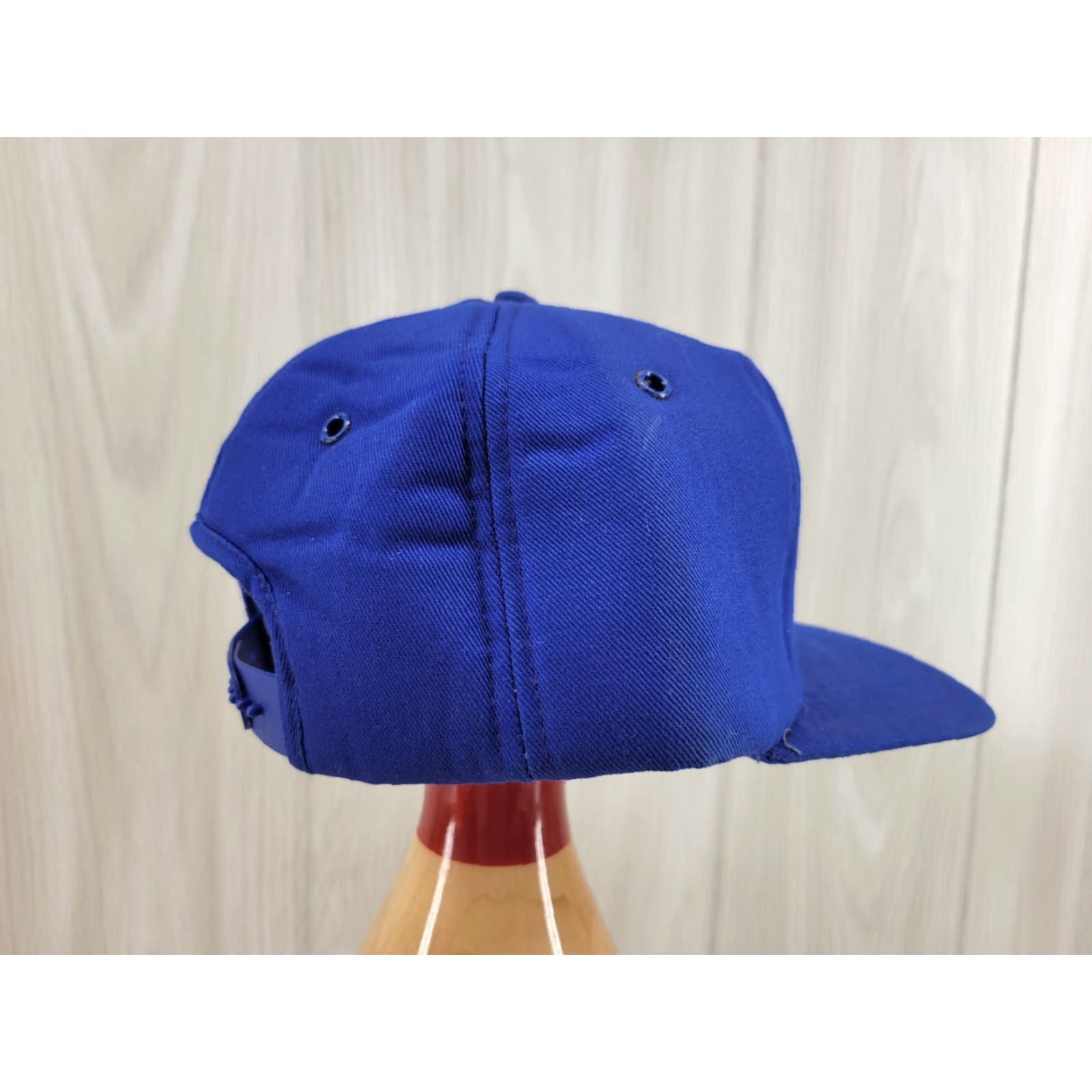 Vintage VINTAGE Treadway Trucking Hat Blue Foam Snapback Trucker Hat Men Snapback Blue Solid 90s/Decade? Size ONE SIZE - 7 Thumbnail