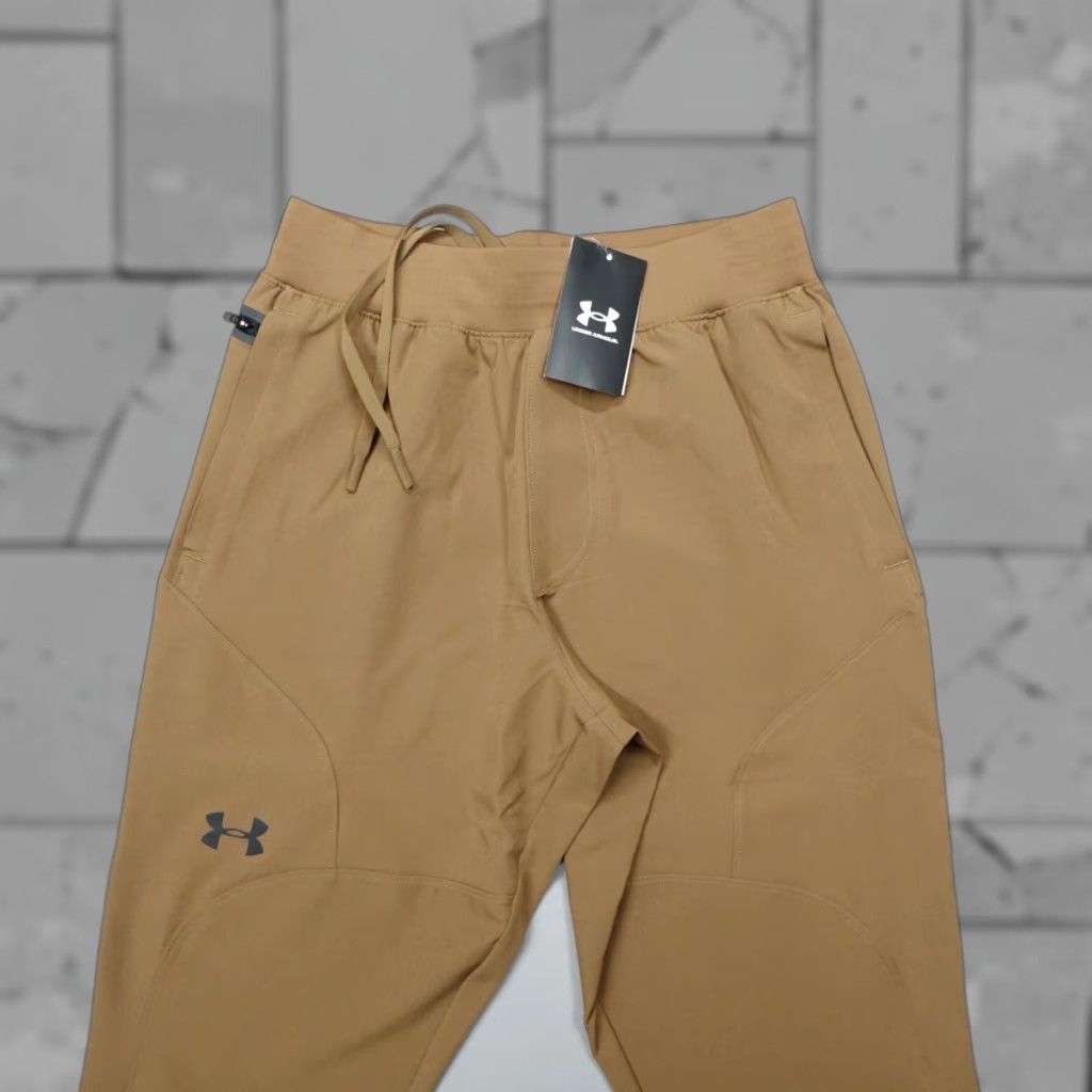 Under Armour Under Armour Unstoppable Taper Fitted Pants Pants Brown Men's Size S Size US 29 - 1 Thumbnail