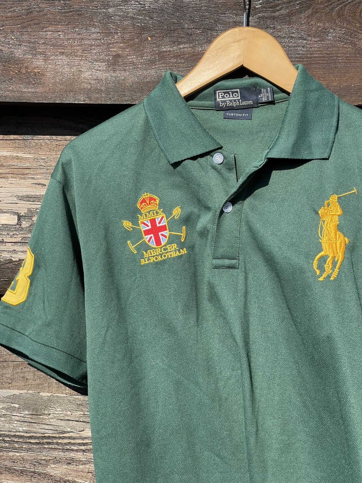 Polo Ralph Lauren Polo Ralph Lauren Mercer Polo Tee Chief Keef style Size US L / EU 52-54 / 3 - 4 Thumbnail
