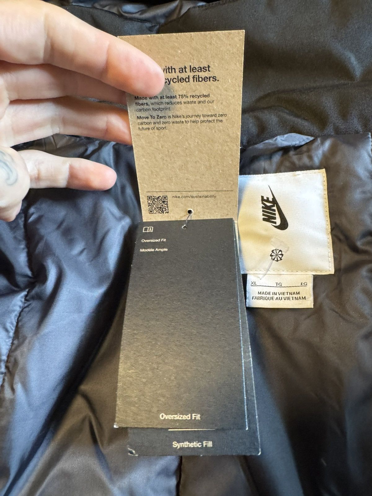 Nike Nike jacket bomer Size US XL / EU 56 / 4 - 5 Thumbnail