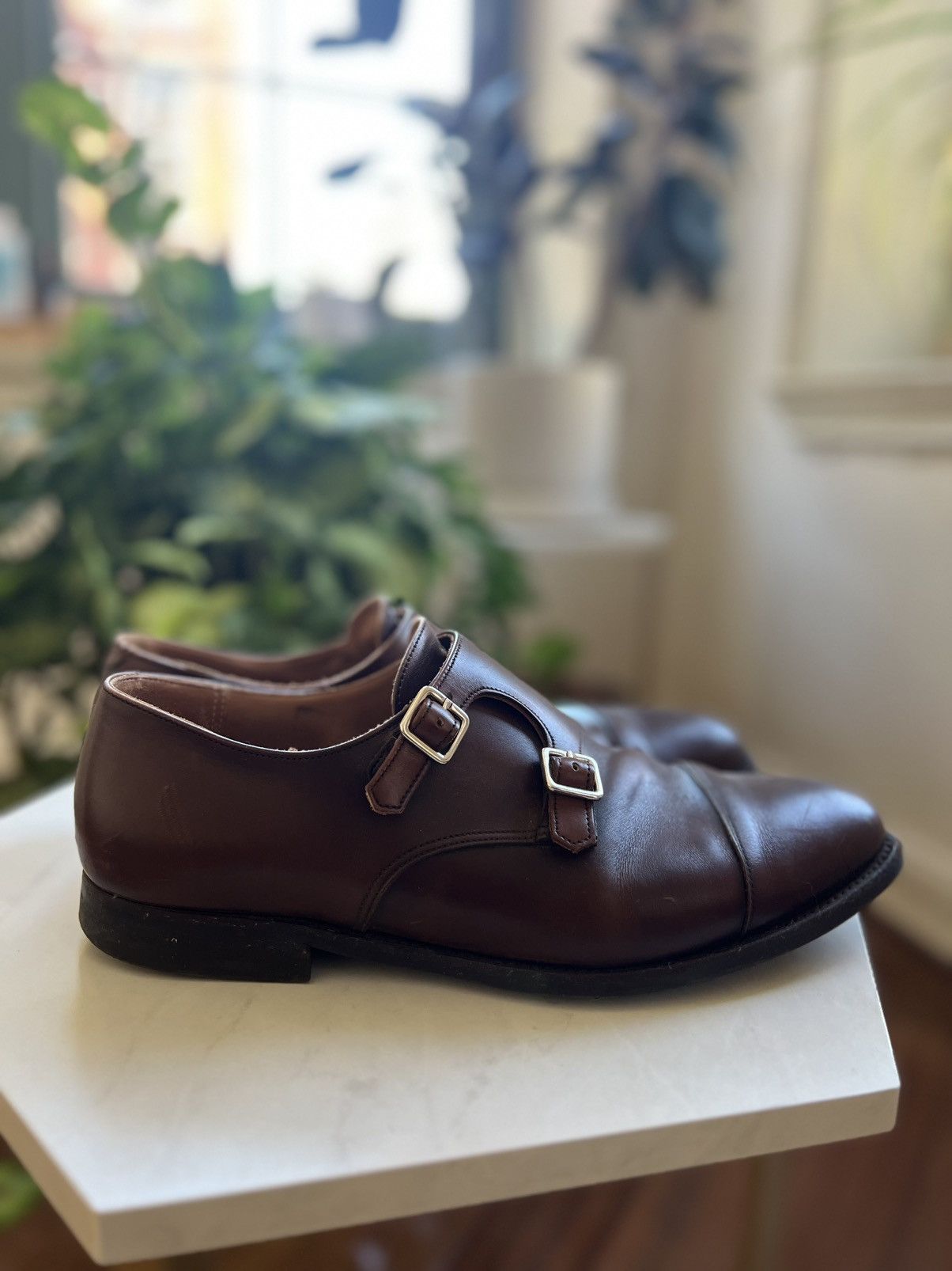 Crockett & Jones Crockett & Jones Lowndes 4 Double Monk Shoes, Size 10E Size US 10 / EU 43 - 3 Thumbnail
