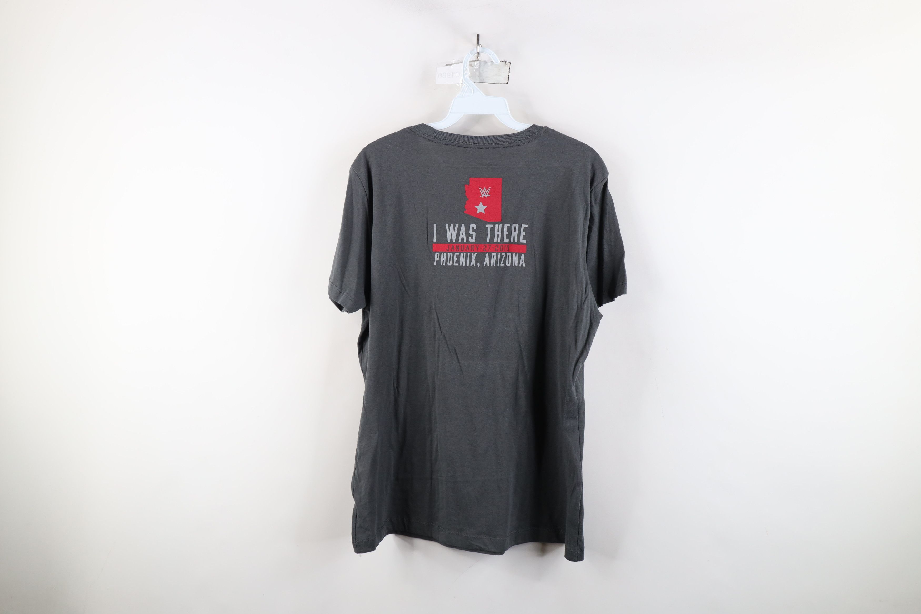 Vintage Y2K WWE 2019 Royal Rumble I Was There Wrestling T-Shirt Gray Size XL / US 12-14 / IT 48-50 - 13 Thumbnail