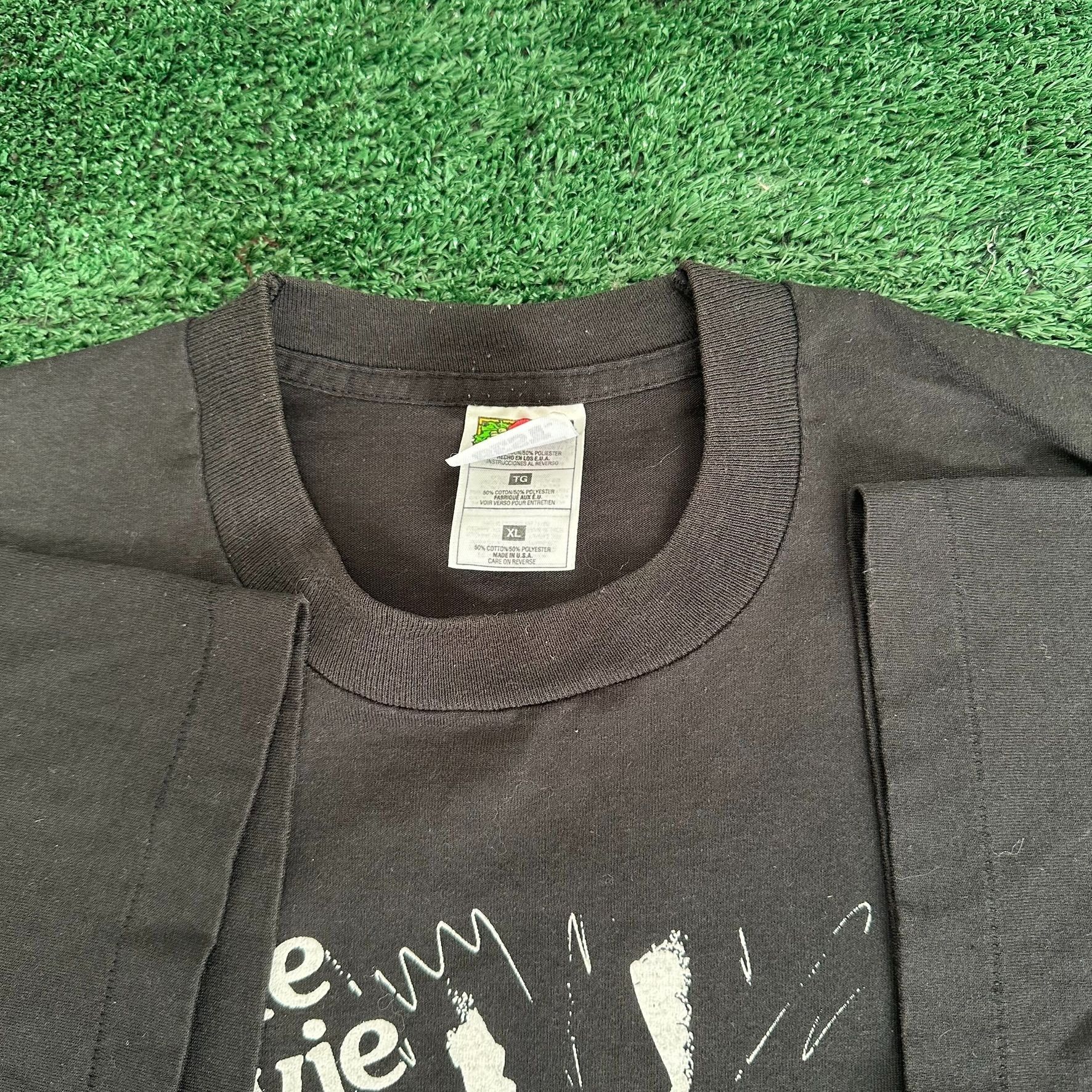 Band Tees Vintage 90s Little Stevie & The Hell Raisers T-Shirt Blues S Size US XL / EU 56 / 4 - 4 Thumbnail
