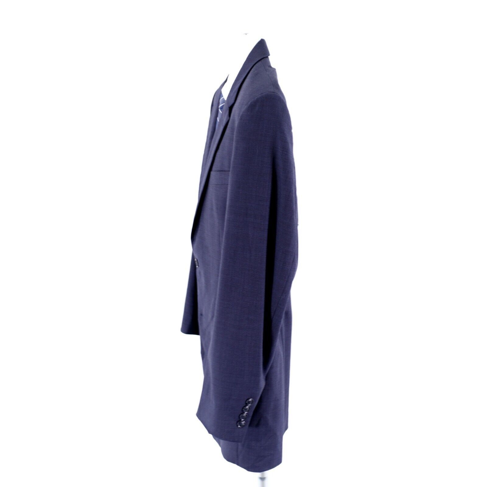 Jos. A. Bank Jos A Bank Blue Nailshead Wool 2 Button Blazer 42L Size 42L - 6 Thumbnail