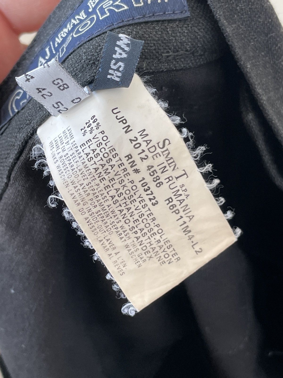 Armani Armani Jeans Classic Pants Size US 36 / EU 52 - 14 Thumbnail
