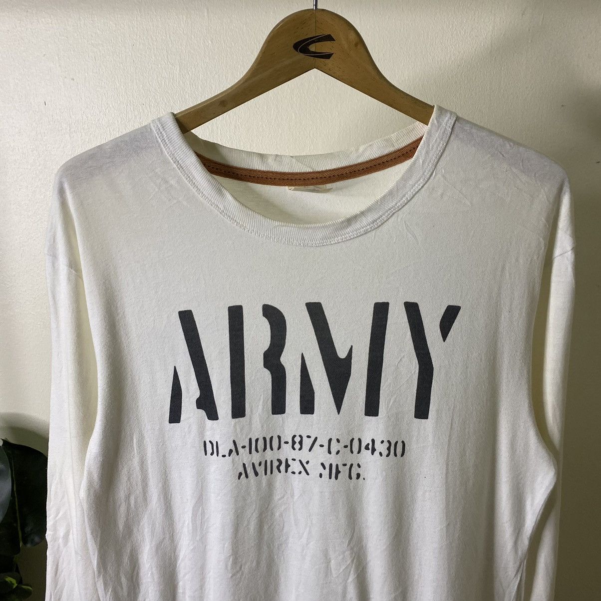 Alpha Industries × Avirex Y2K Avirex US Army 3rd Platoon Quartermaster Regiment Ls Tee Size US M / EU 48-50 / 2 - 2 Thumbnail