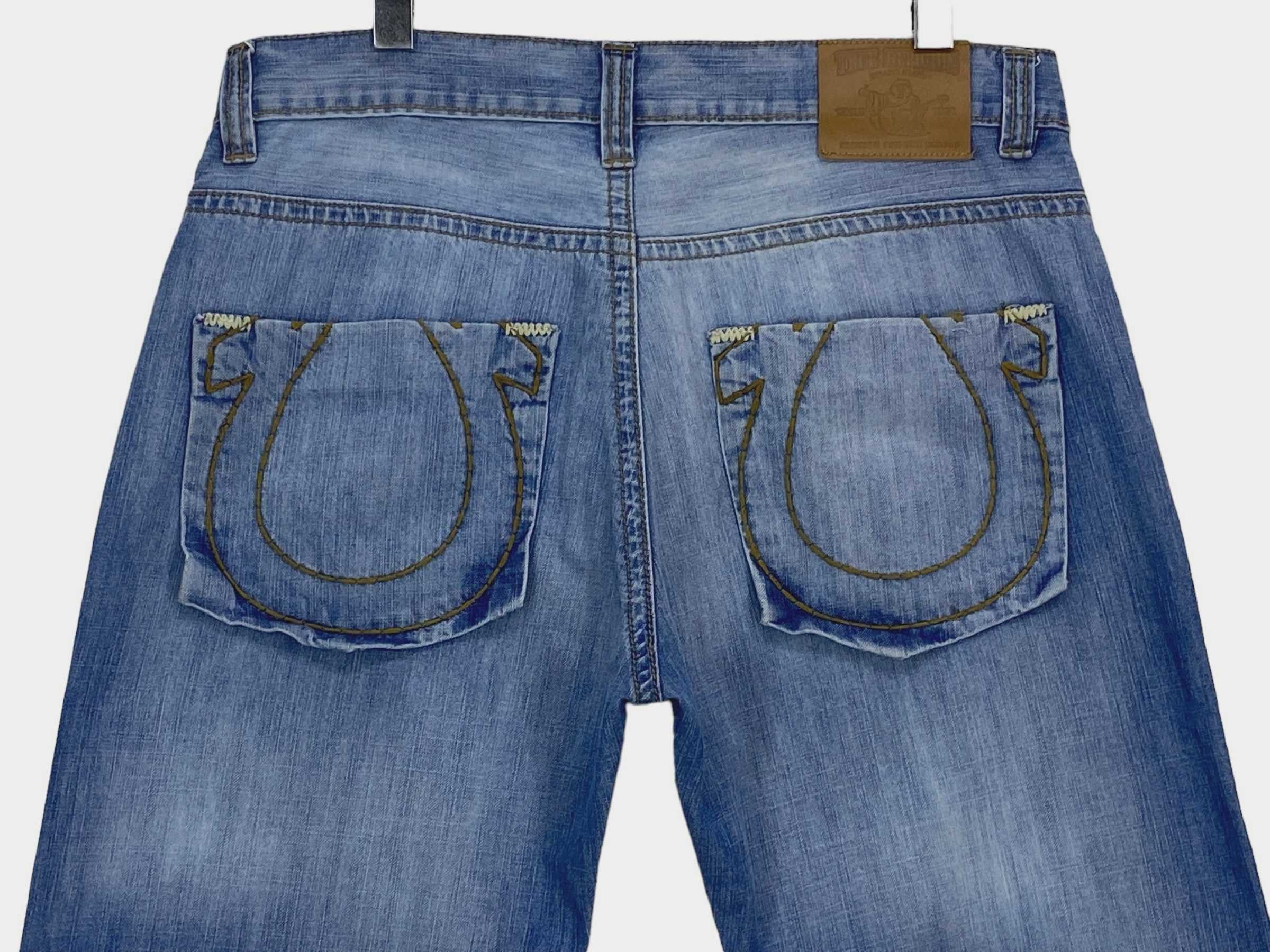 True Religion True Religion Straight Denim Jeans Size US 31 - 5 Thumbnail