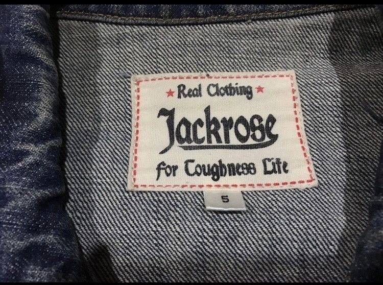 JACKROSE Jackrose Distressed Patchwork Denim Zipper Jacket Size US M / EU 48-50 / 2 - 4 Thumbnail