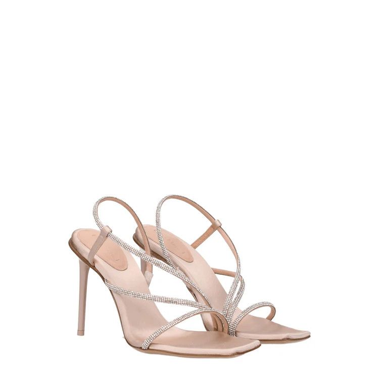 Max Mara ob1o1e1124 Suede Sandals in Pink Size US 6 / IT 36 - 2 Thumbnail