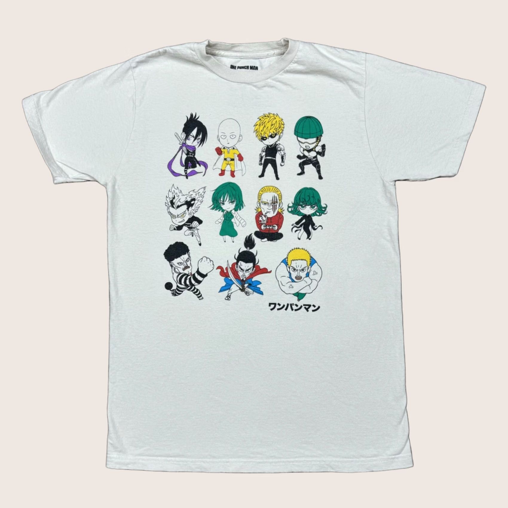 Vintage One Punch Man Shirt M Gray Short Sleeve Chibi Genos Graphic Tee Anime Logo Men Size US M / EU 48-50 / 2 - 1 Thumbnail
