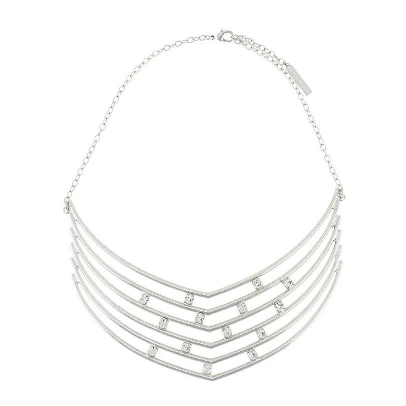 Alberta Ferretti AW20 Alberta Ferretti Crystal-Embellished Strass Necklace Size ONE SIZE - 1 Thumbnail