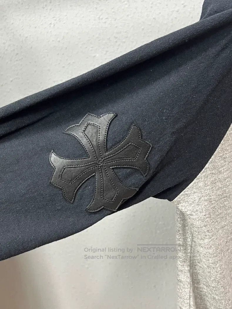 Chrome Hearts CHROME HEARTS Size S Black and gray leather long sleeves Size US S / EU 44-46 / 1 - 4 Thumbnail