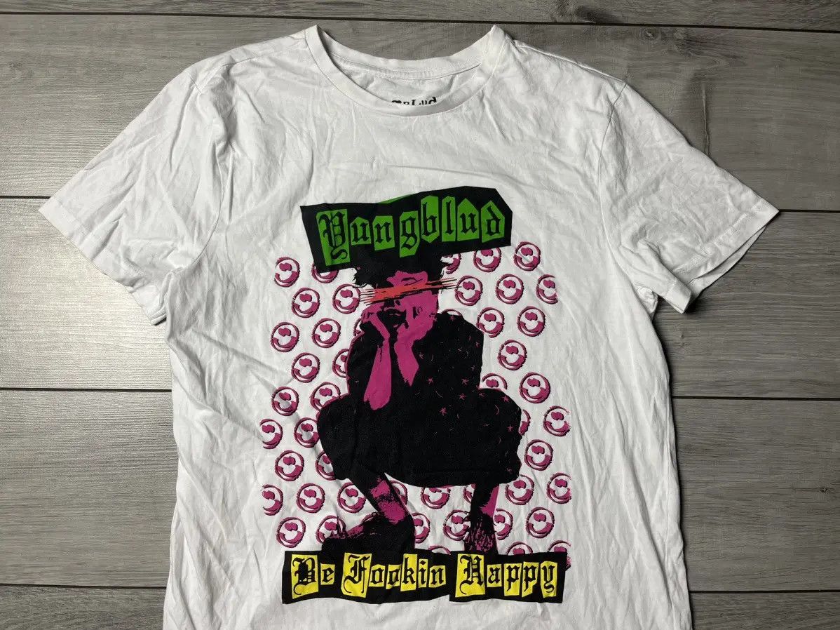 Band Tees Yung blud Tshirt rap tees 2020 size Large Size US L / EU 52-54 / 3 - 3 Thumbnail