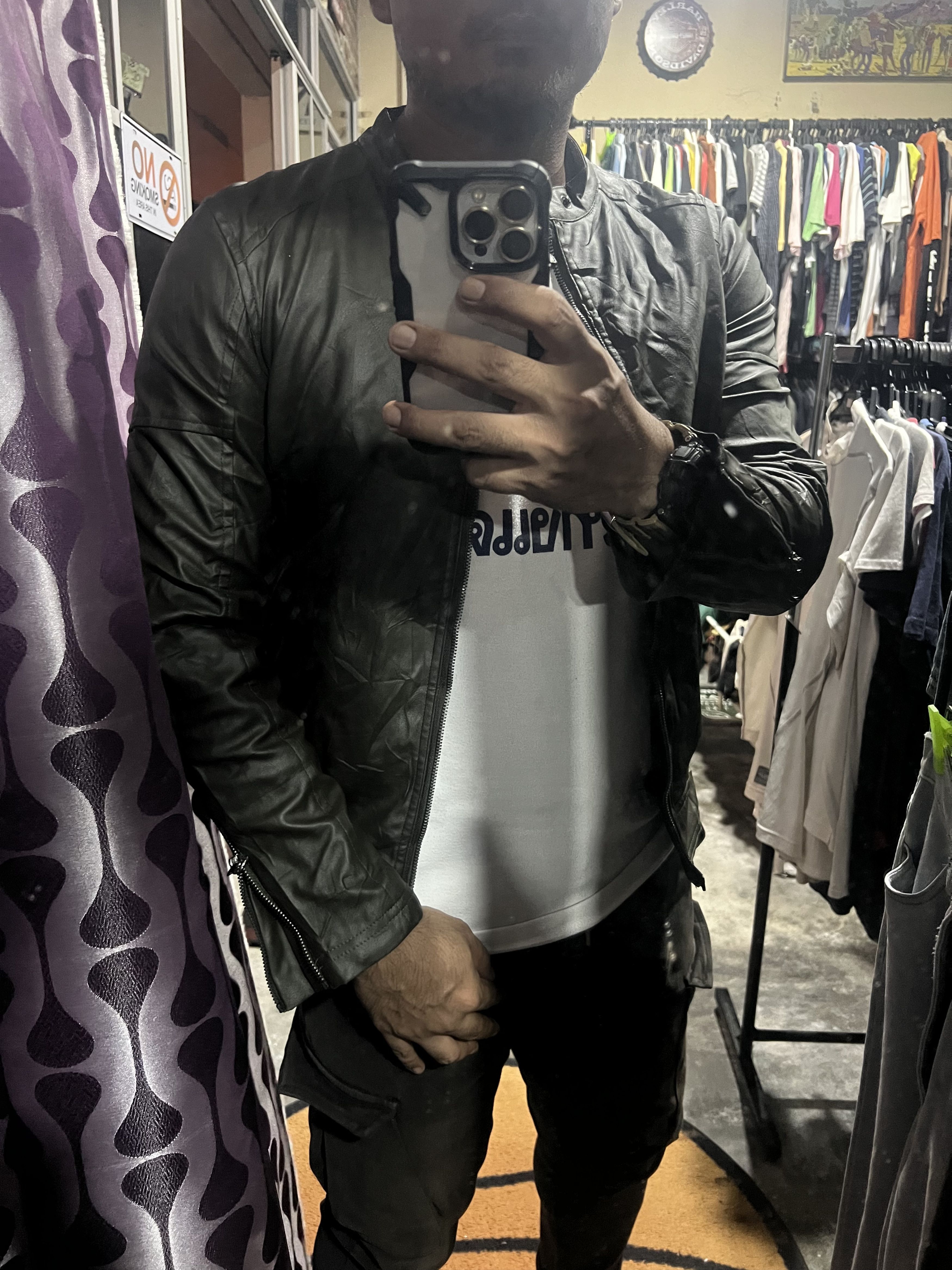 In The Attic 🔥In The Attic Synthetic Leather Jacket Size US S / EU 44-46 / 1 - 18 Thumbnail